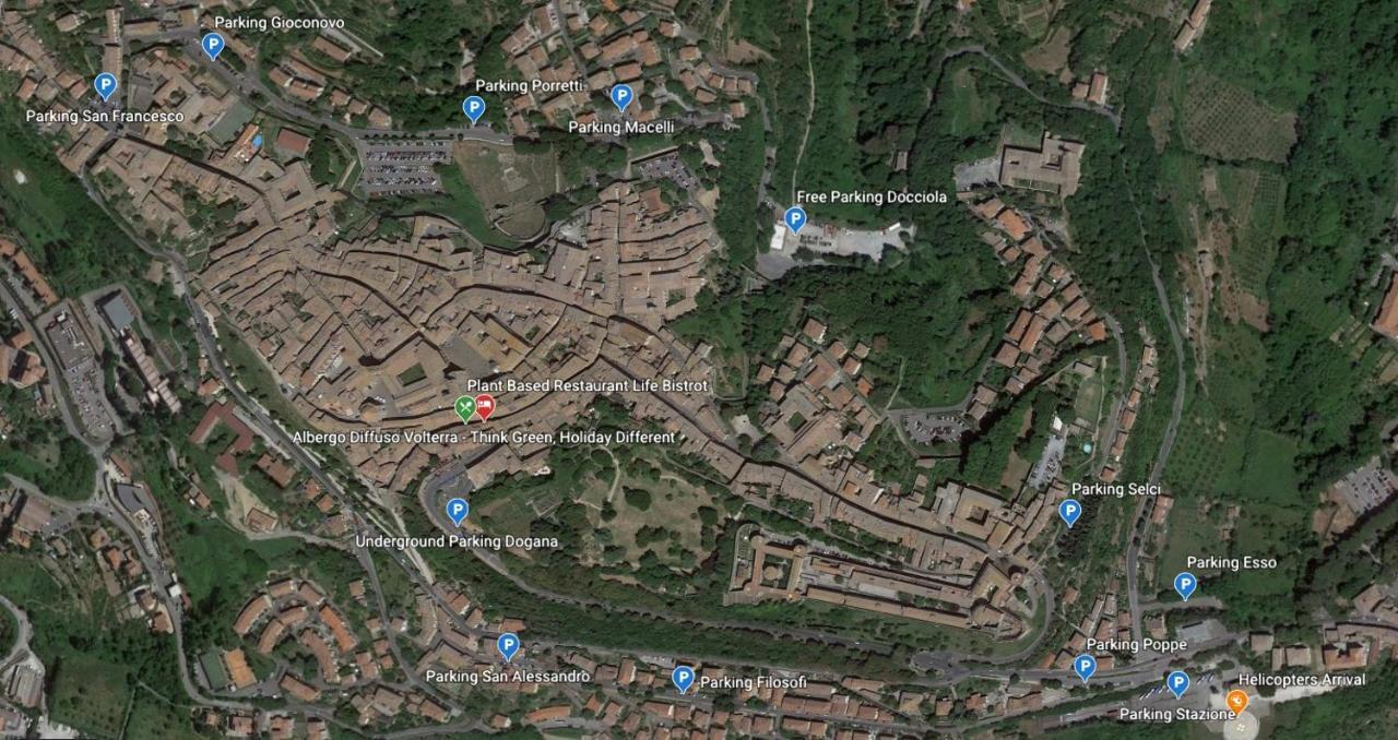 ヴォルテッラ Residenza Storica Palazzo Ricciarelliヴィラ エクステリア 写真